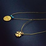 Set of 2 necklaces (MOM+CLOVER)